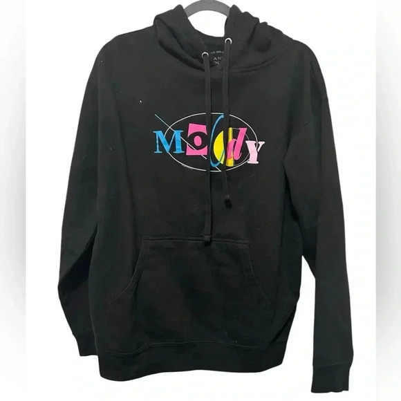 Anti Social Social Club Tops - Anti Social Social Club Mood Bored Hoodie 'Black Unisex Size Medium